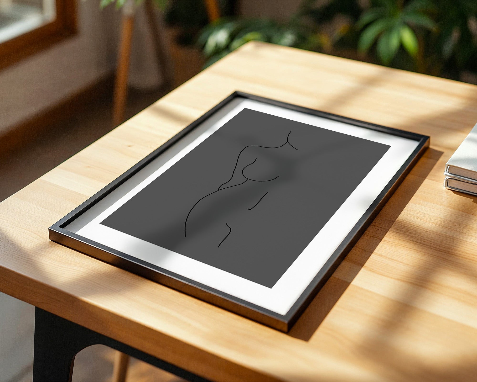 Figur Linie minimalistisch