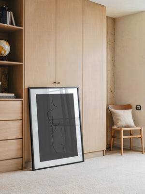 Figur Linie minimalistisch