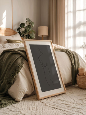 Figur Linie minimalistisch