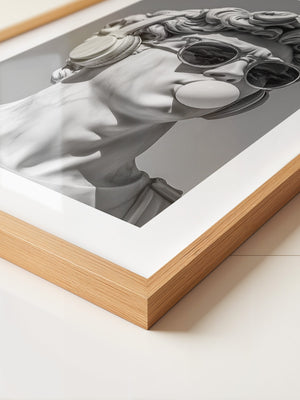 Statue Kopfhörer Streetstyle