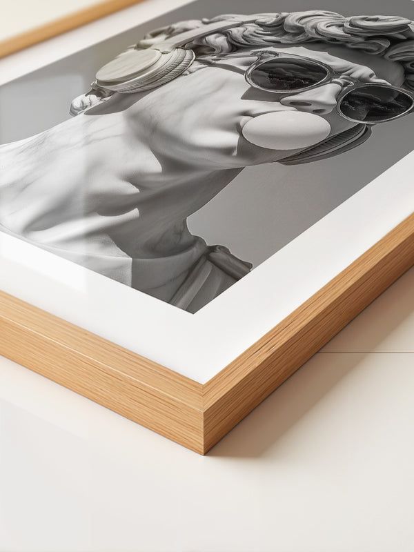 Statue Kopfhörer Streetstyle