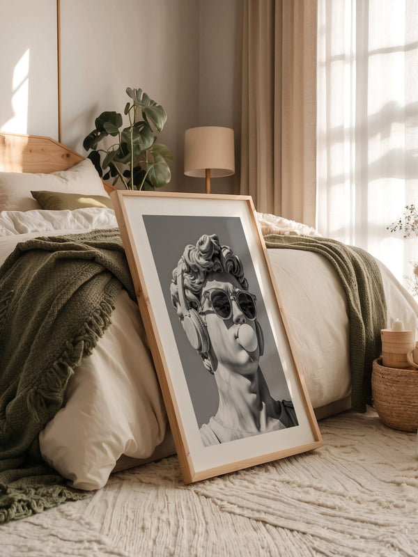 Statue Kopfhörer Streetstyle