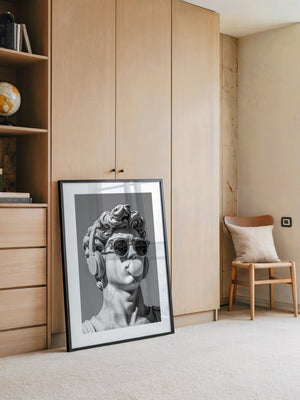 Statue Kopfhörer Streetstyle