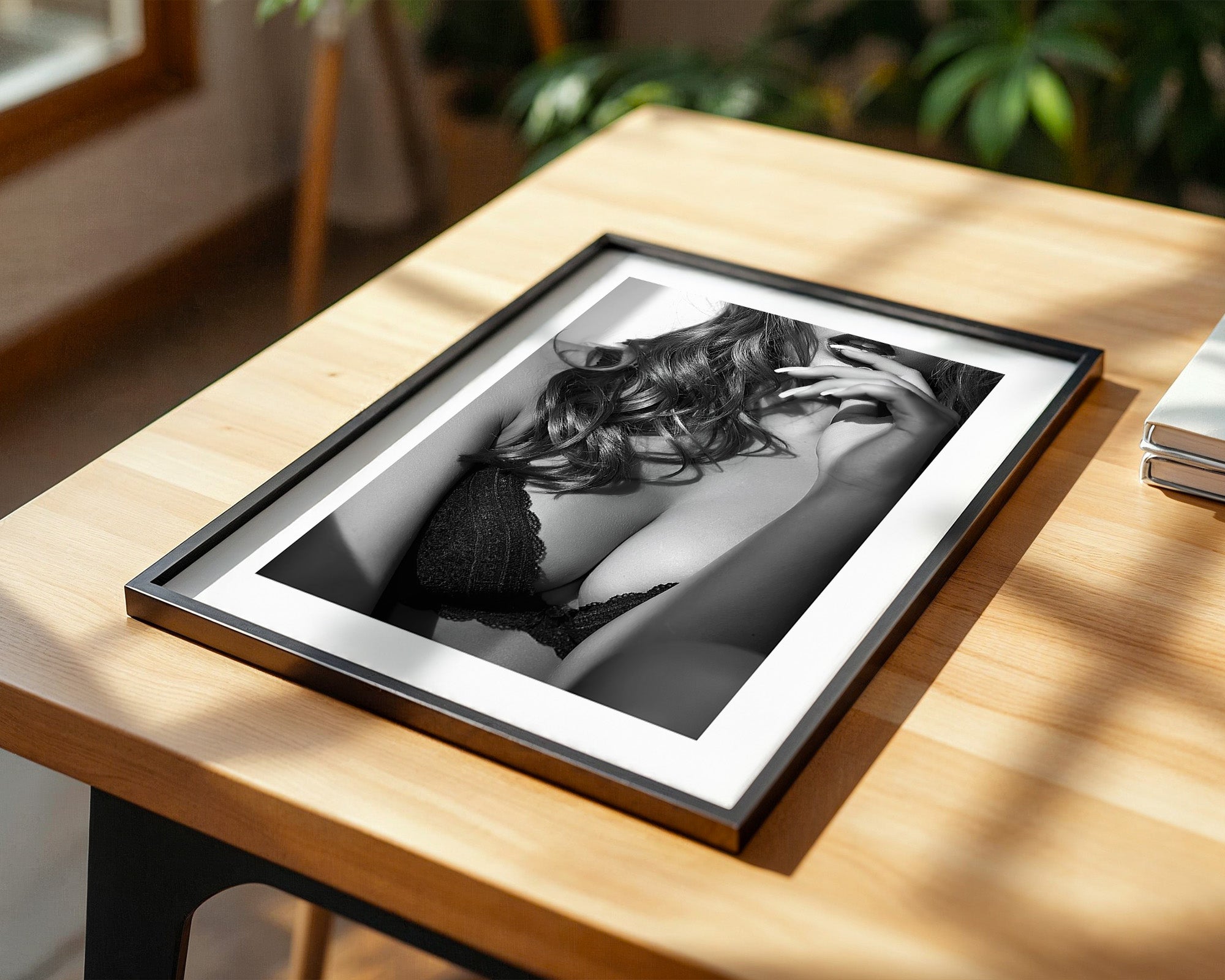 Sinne Eleganz Schwarzweiß