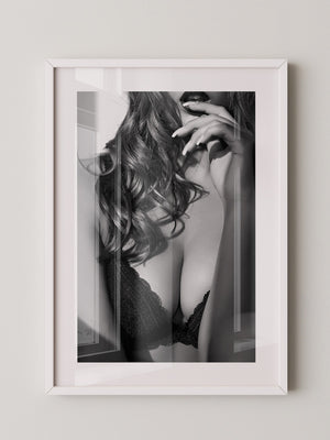 Sinne Eleganz Schwarzweiß