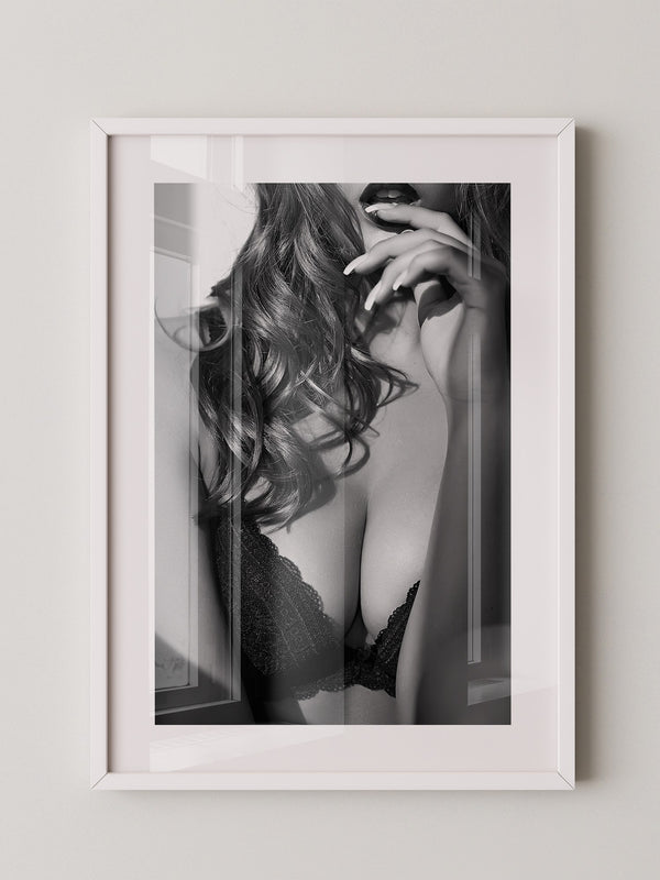 Sinne Eleganz Schwarzweiß