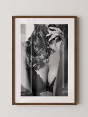 Sinne Eleganz Schwarzweiß