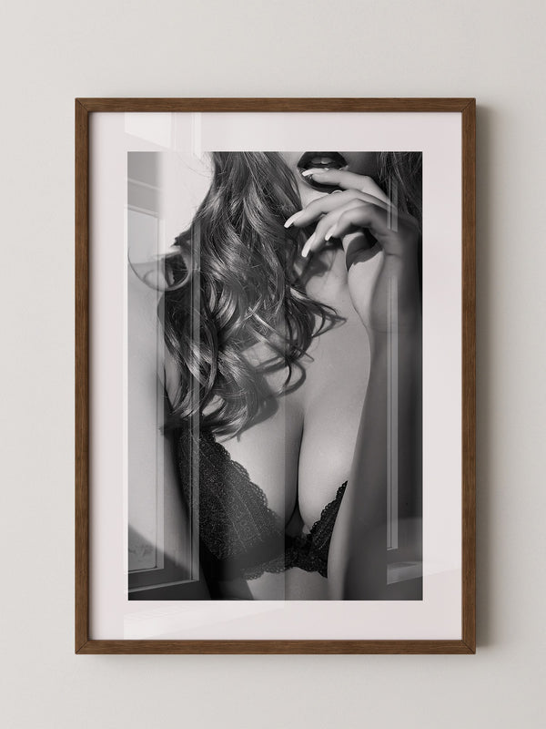 Sinne Eleganz Schwarzweiß