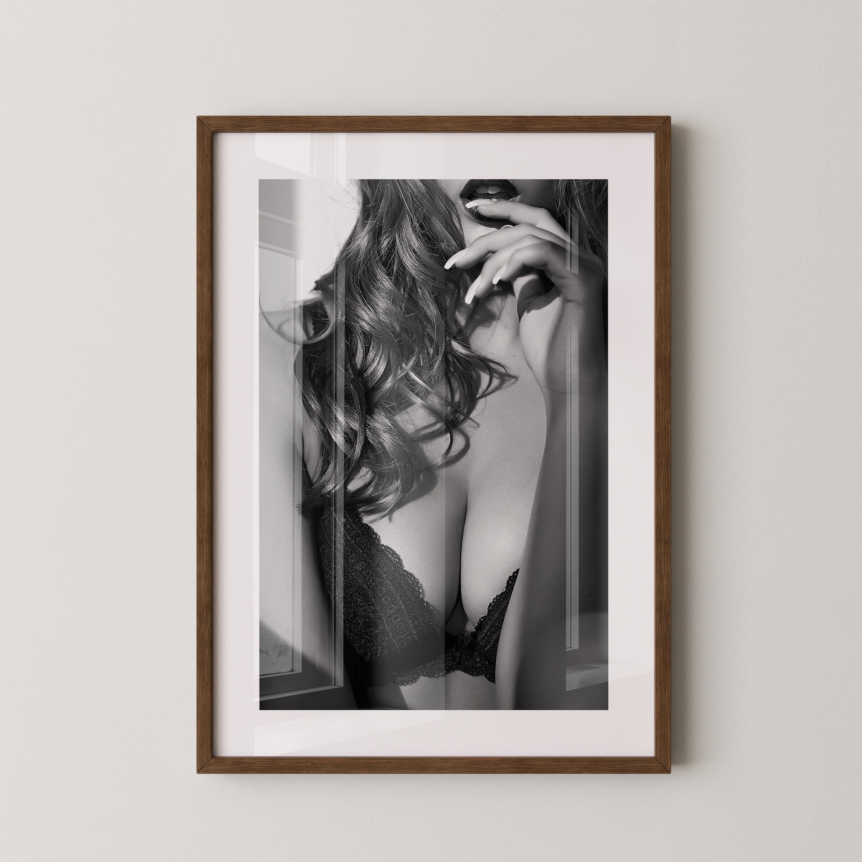 Sinne Eleganz Schwarzweiß