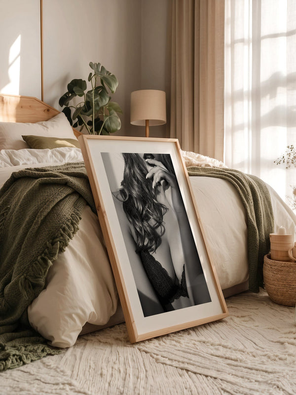 Sinne Eleganz Schwarzweiß