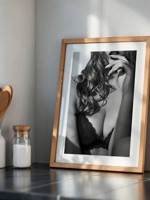 Sinne Eleganz Schwarzweiß