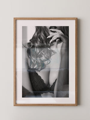 Sinne Eleganz Schwarzweiß