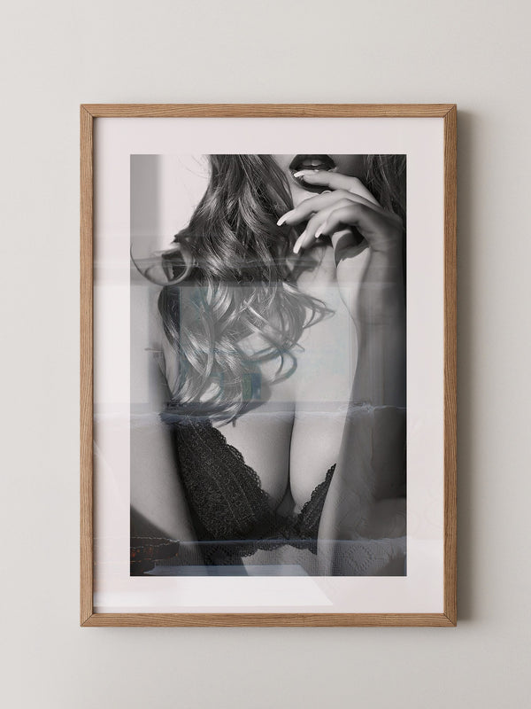 Sinne Eleganz Schwarzweiß