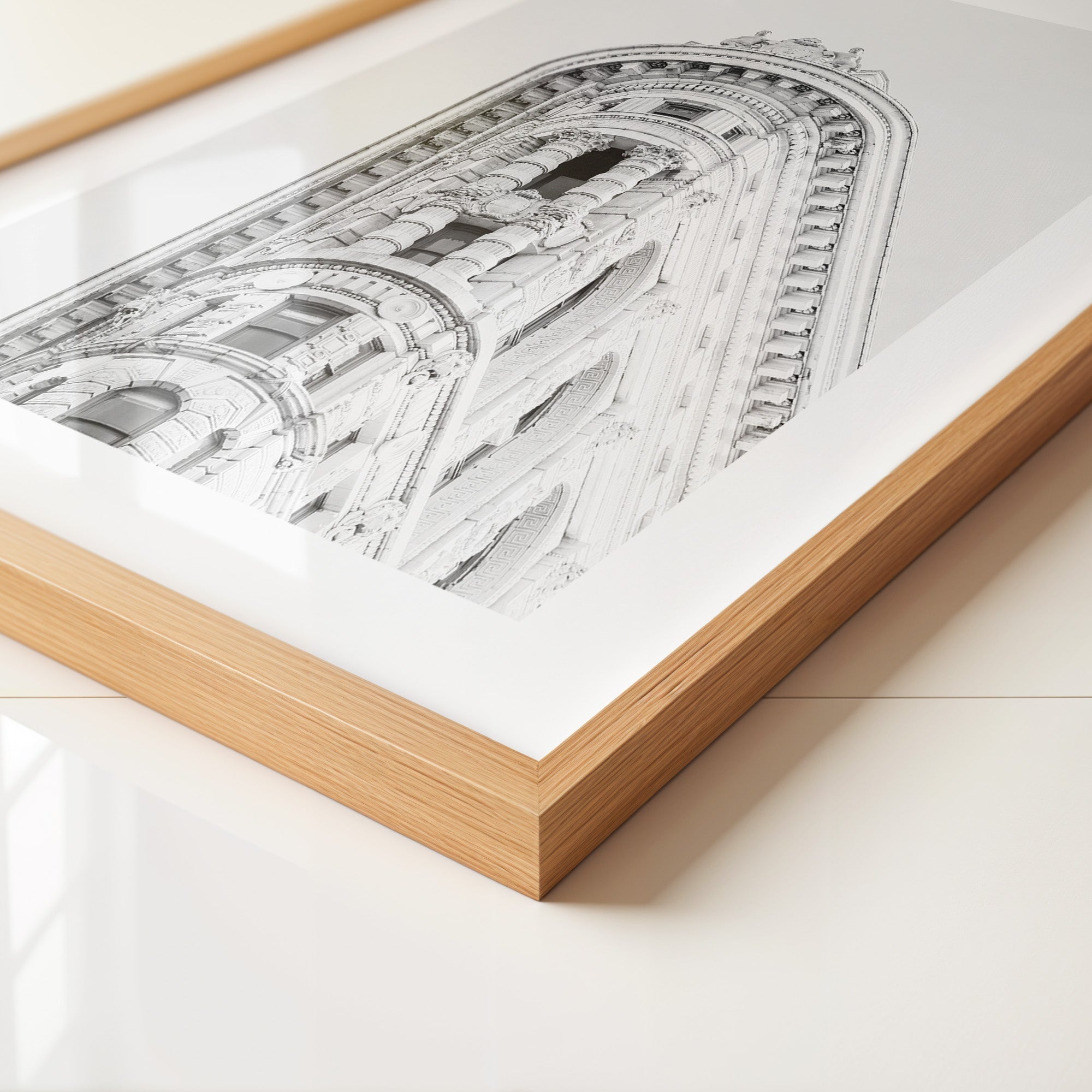 Architektur Detail Schwarzweiß