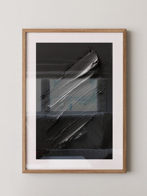 Schwarze Pinselstriche Textur