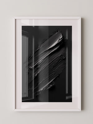 Schwarze Pinselstriche Textur