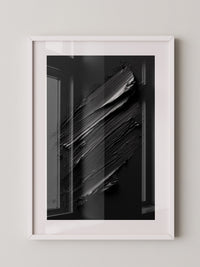 Schwarze Pinselstriche Textur