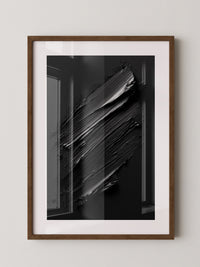 Schwarze Pinselstriche Textur