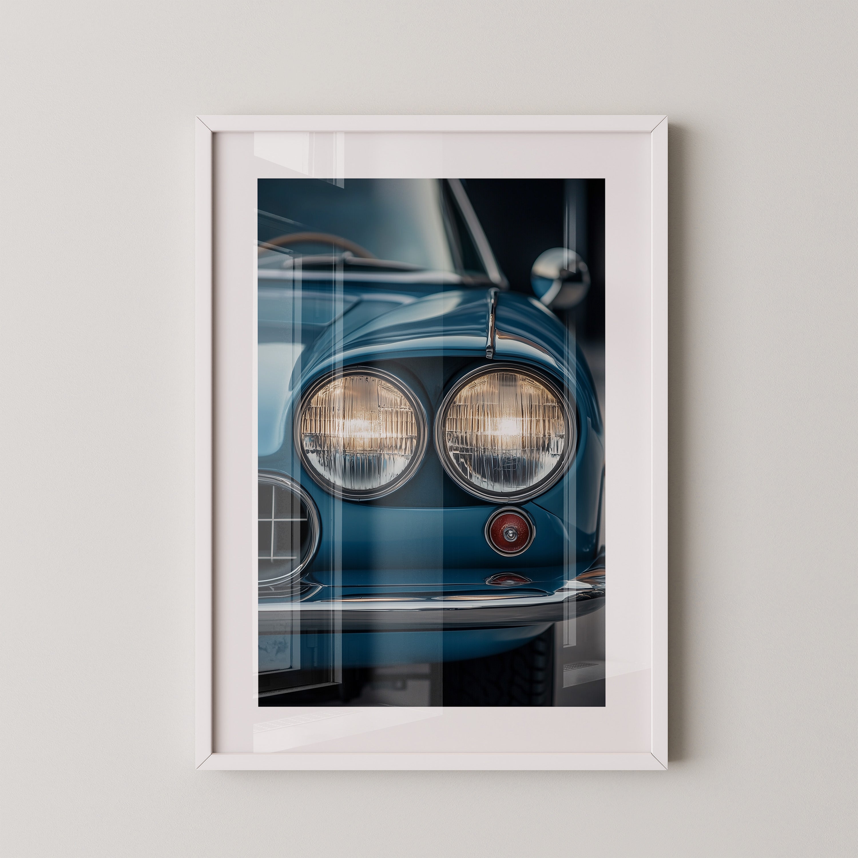 Klassiker Auto Frontlicht Retro