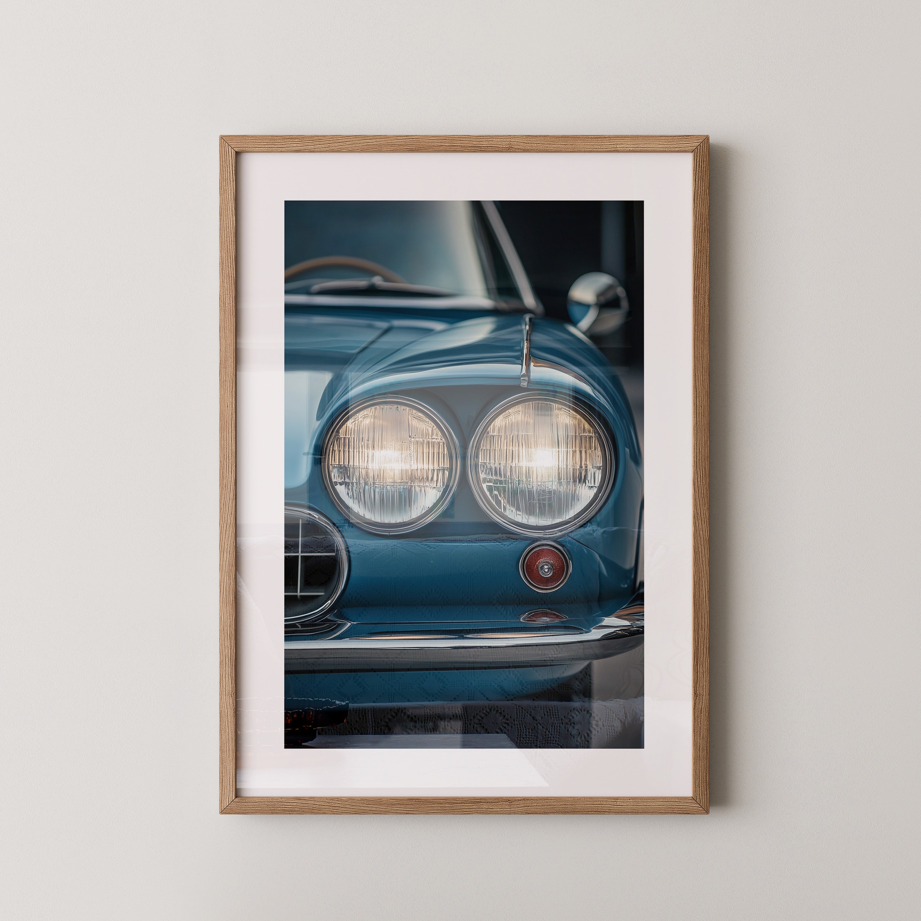 Klassiker Auto Frontlicht Retro