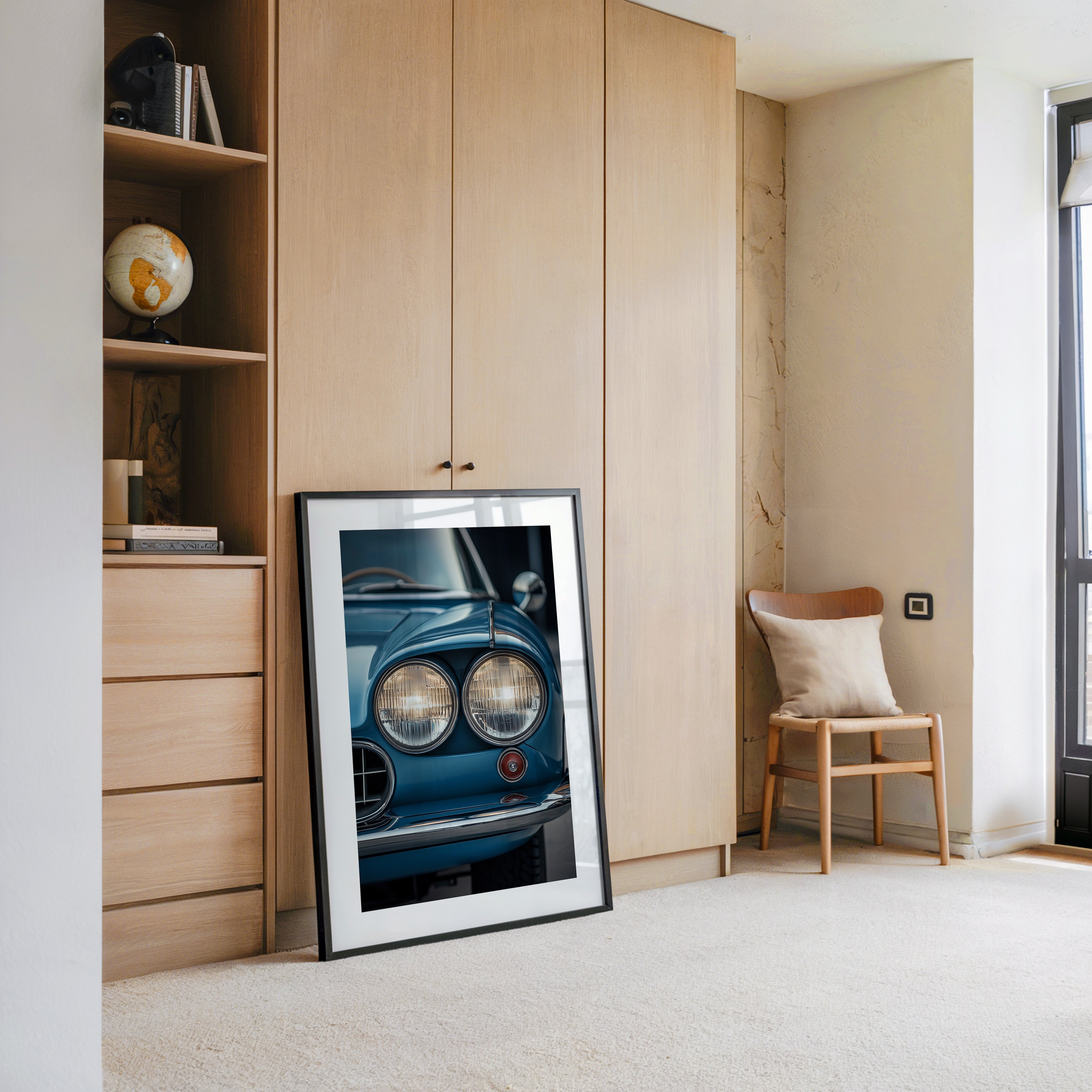 Klassiker Auto Frontlicht Retro