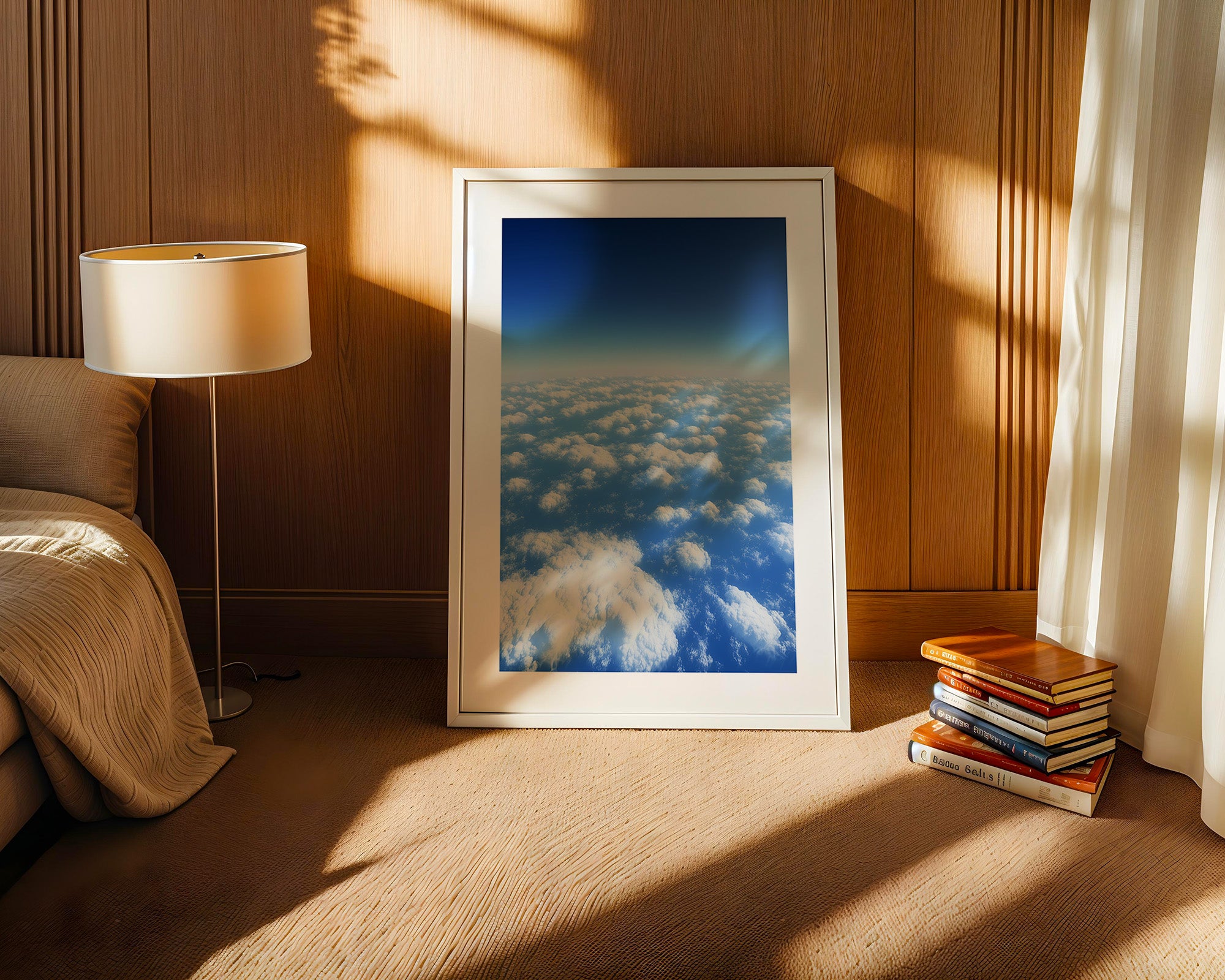 Wolkenmeer Himmel Blauperspektive