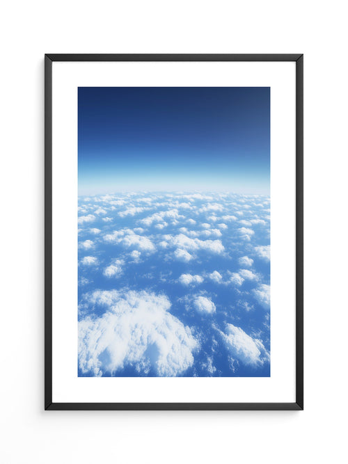 Wolkenmeer Himmel Blauperspektive