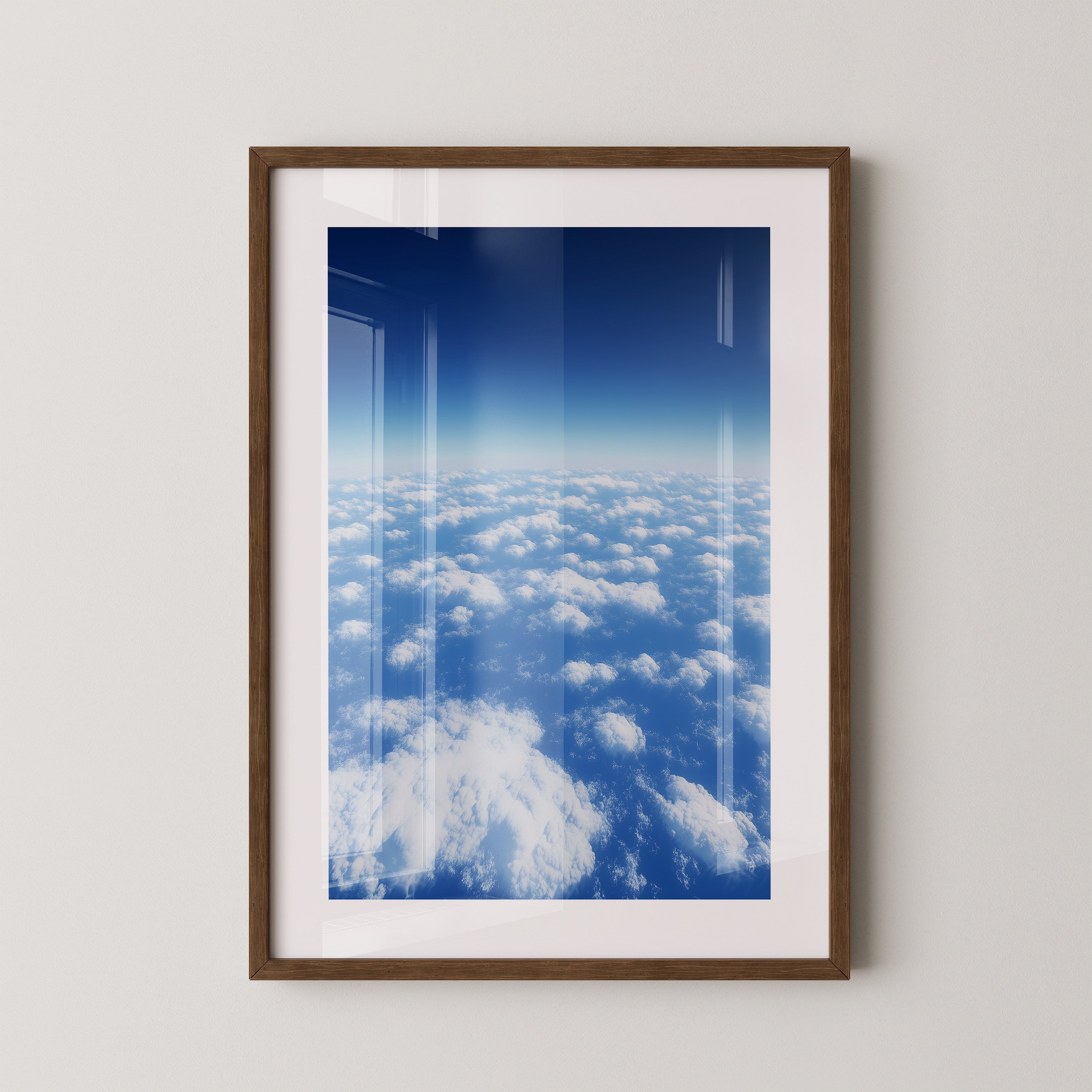 Wolkenmeer Himmel Blauperspektive