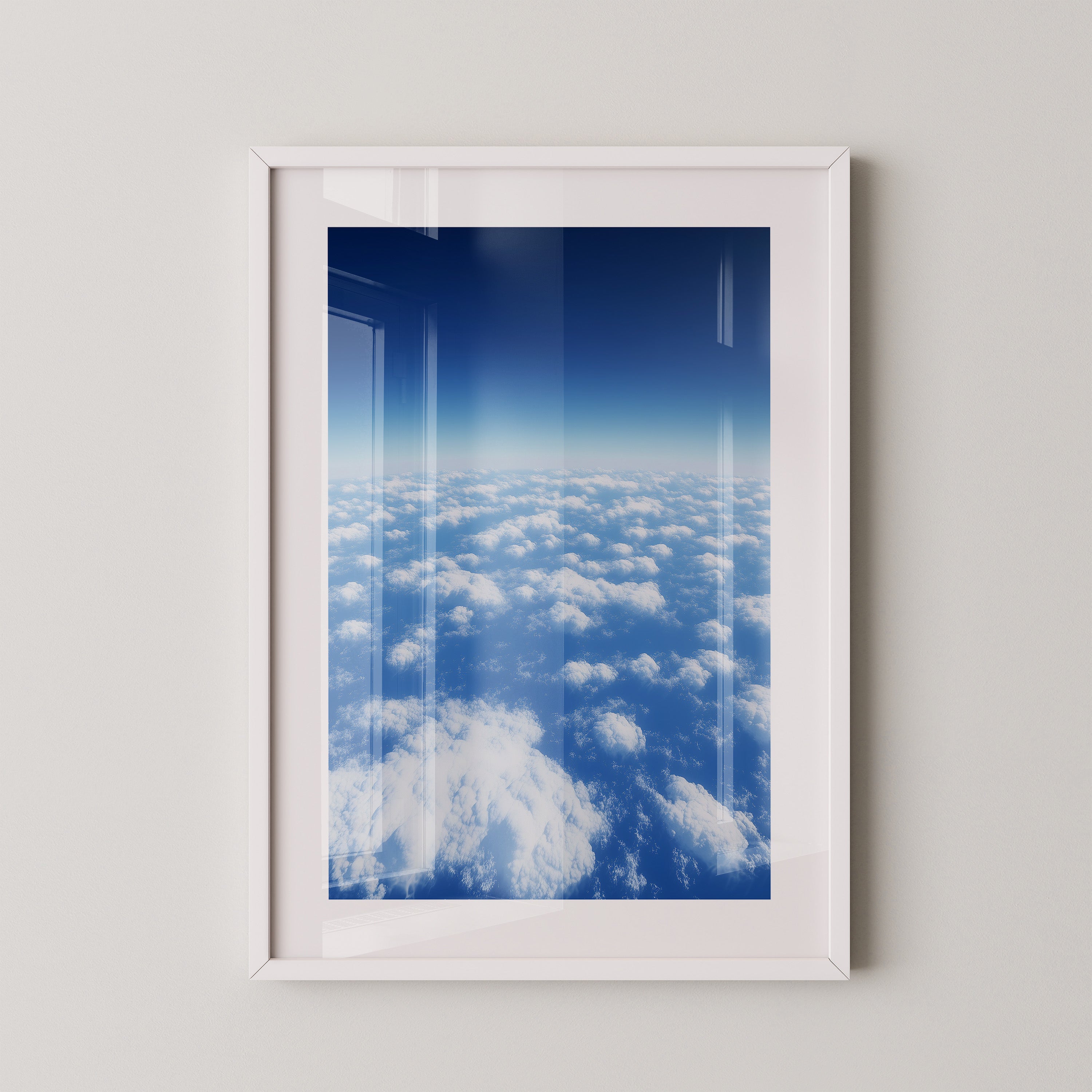 Wolkenmeer Himmel Blauperspektive