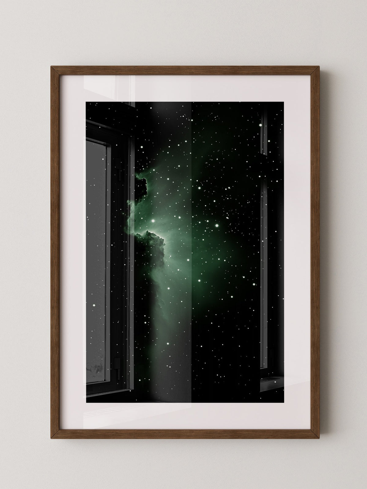 Nebula Grün Schweif