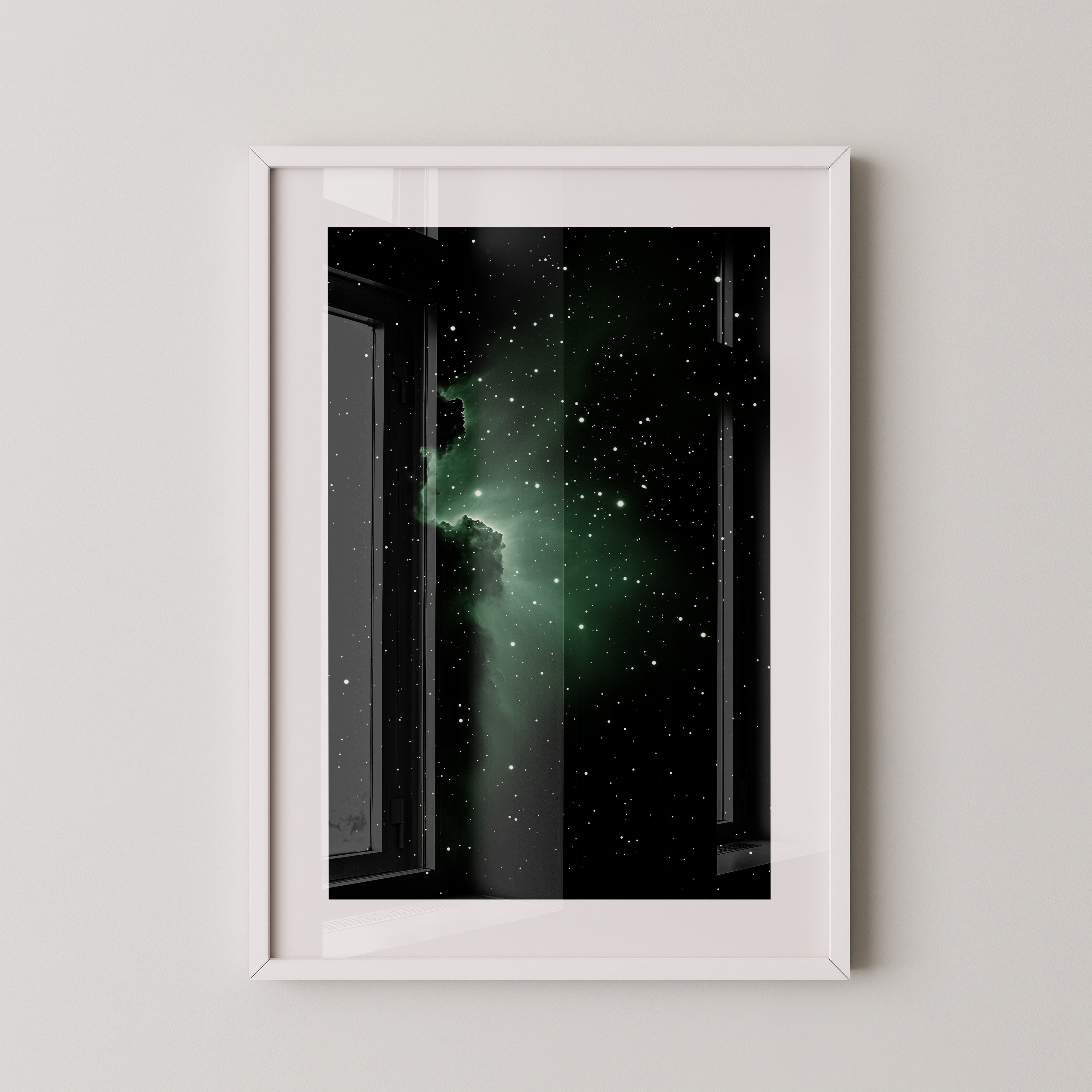 Nebula Grün Schweif