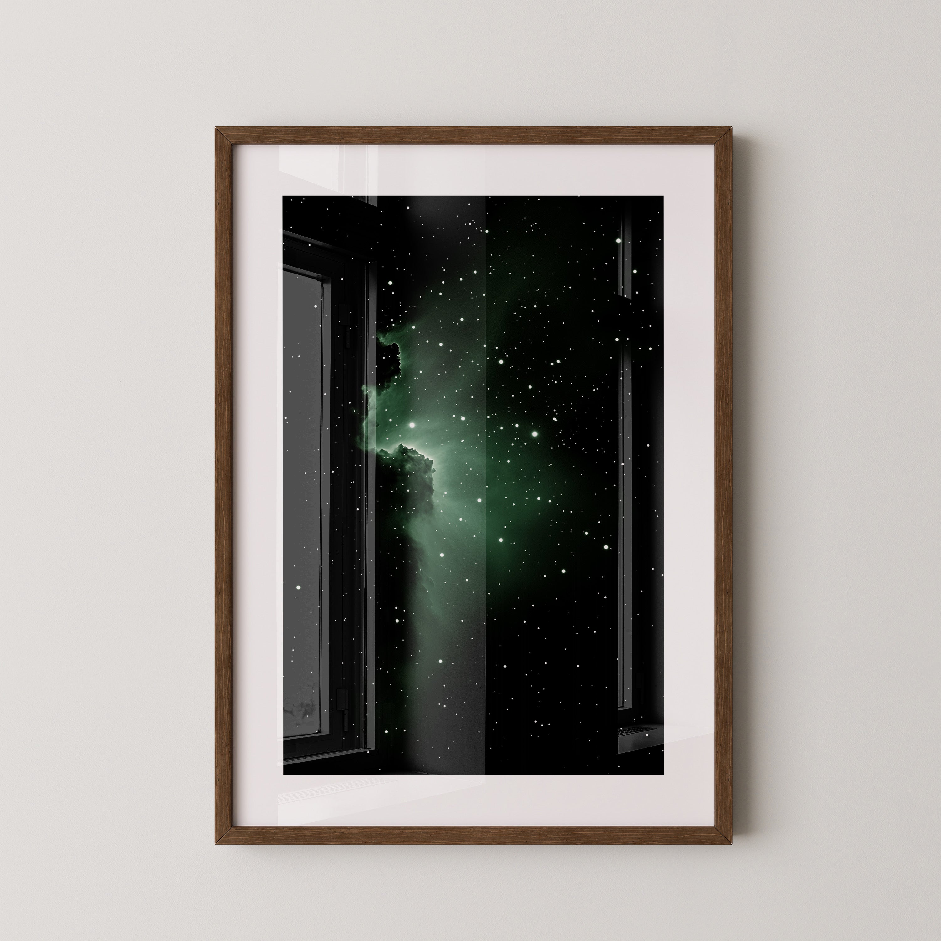 Nebula Grün Schweif