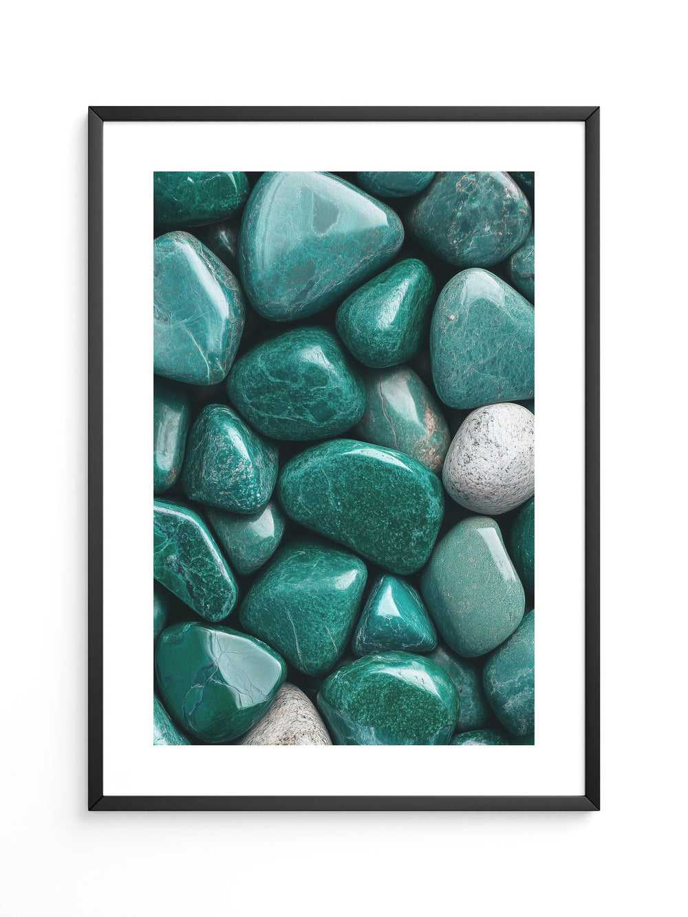 Türkisfarbene Steine Glanz