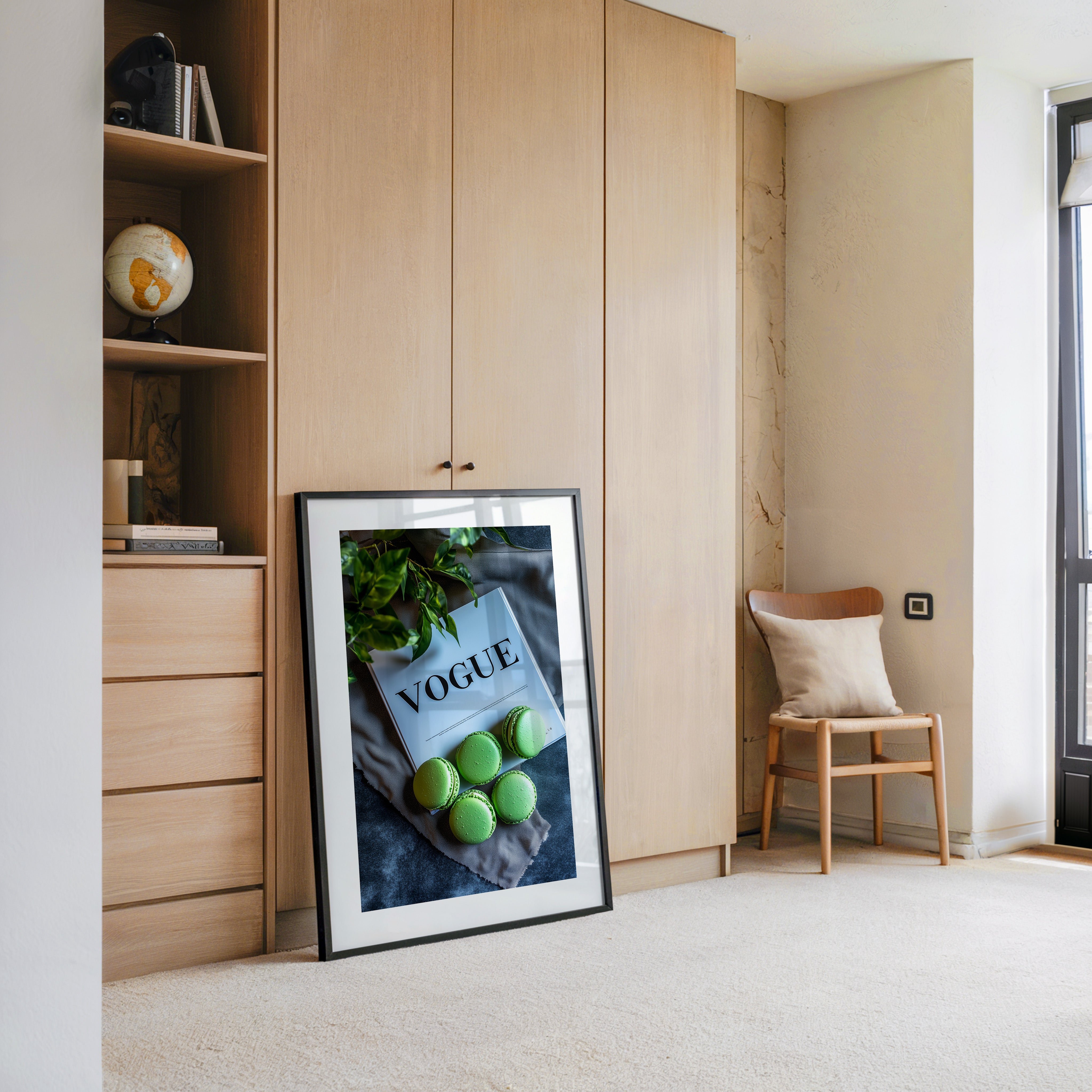 Macarons Vogue Grünstillleben