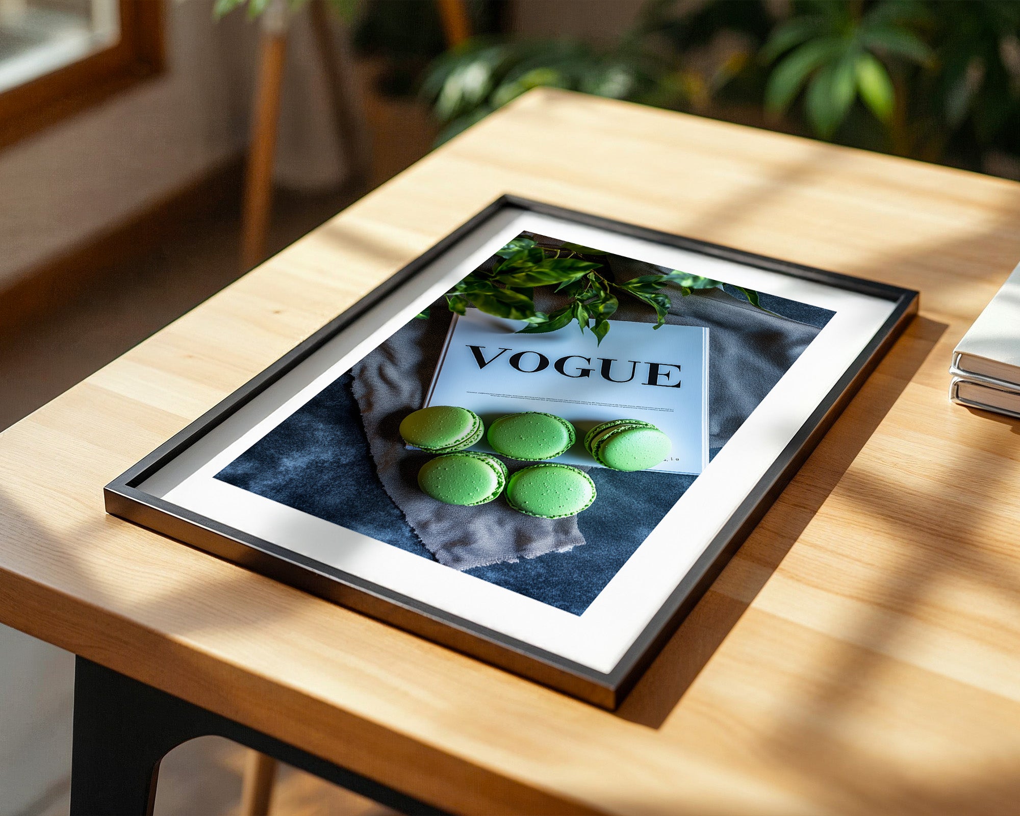 Macarons Vogue Grünstillleben