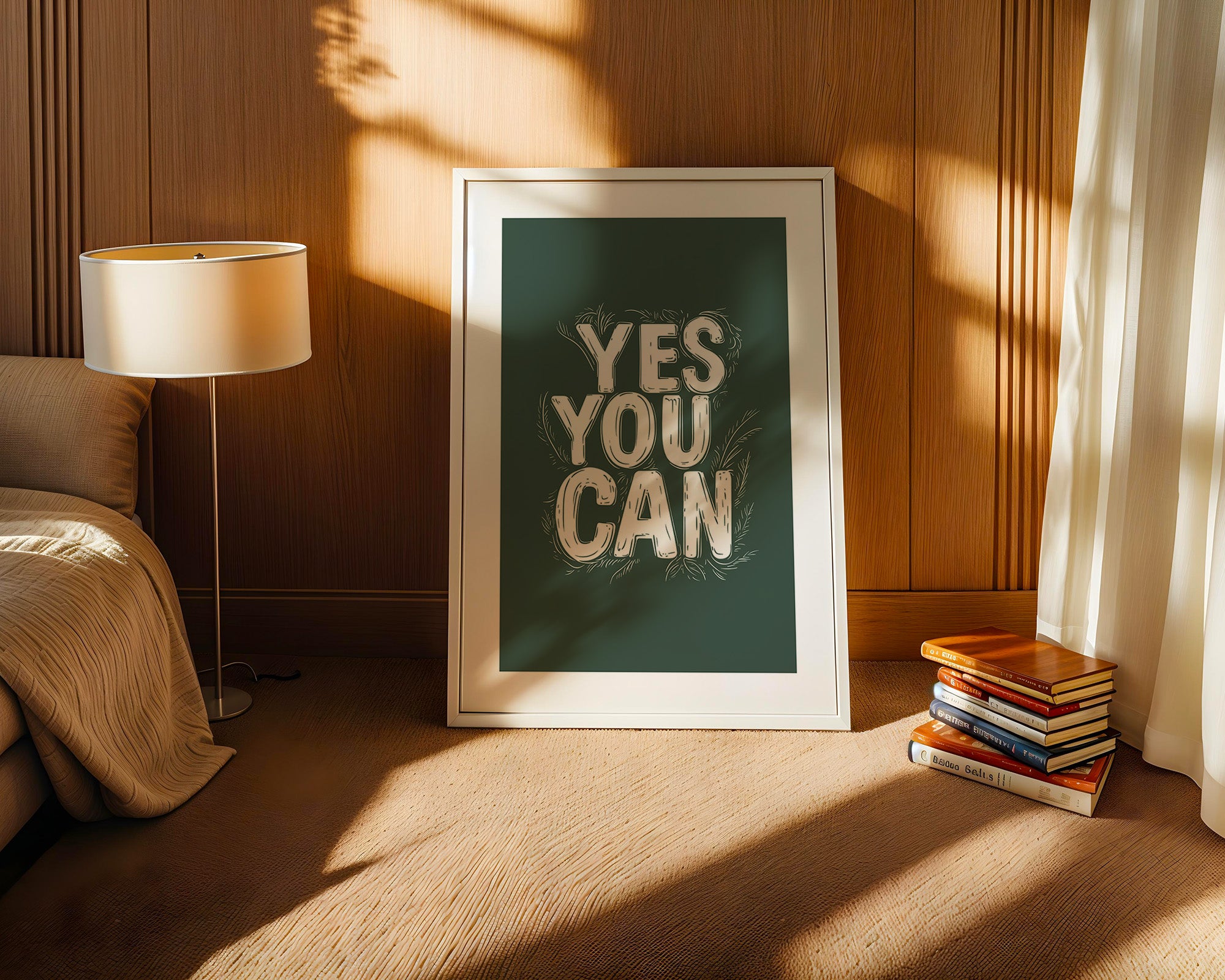 Positive Zitat grün