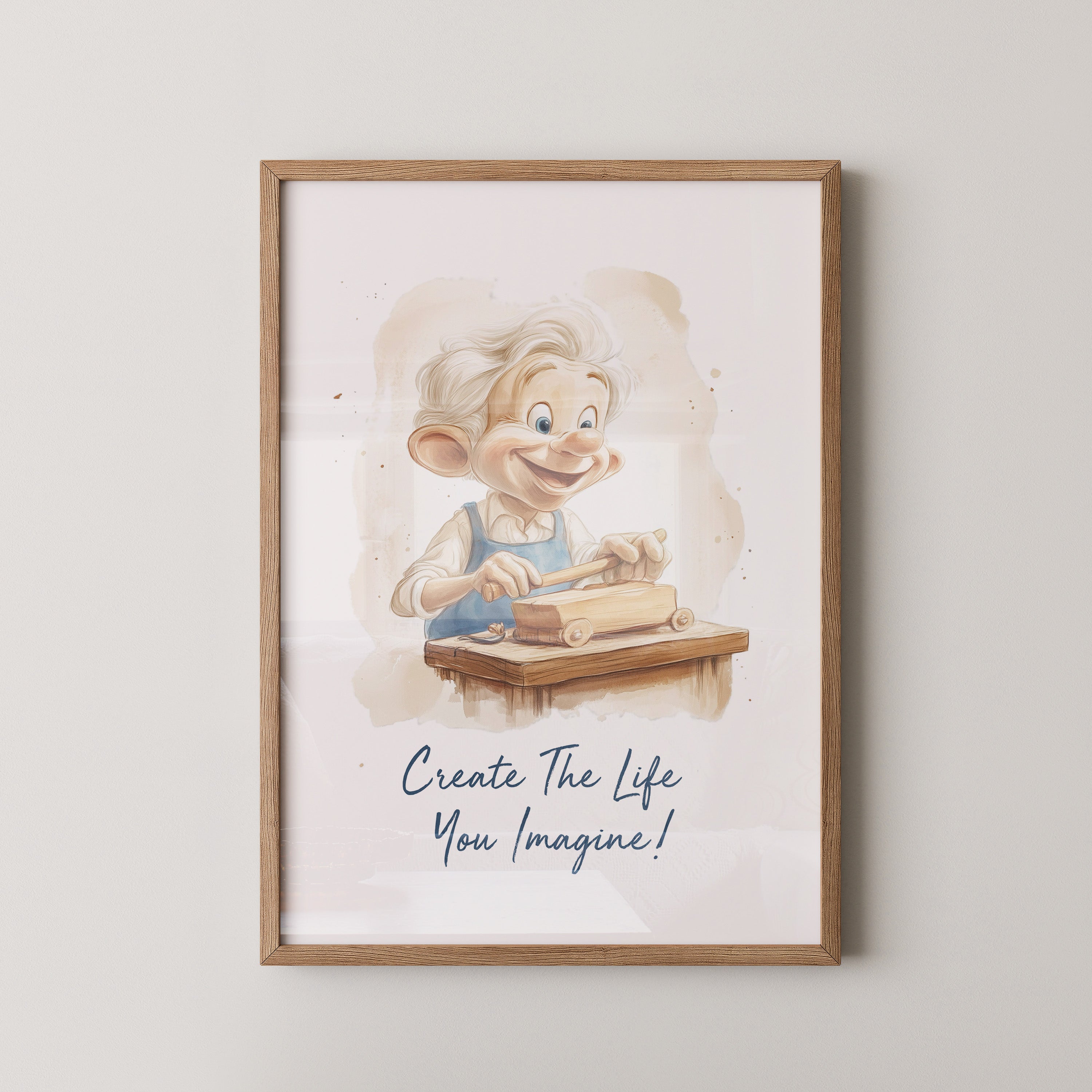 Holzauto Kind Kreativität Vintage