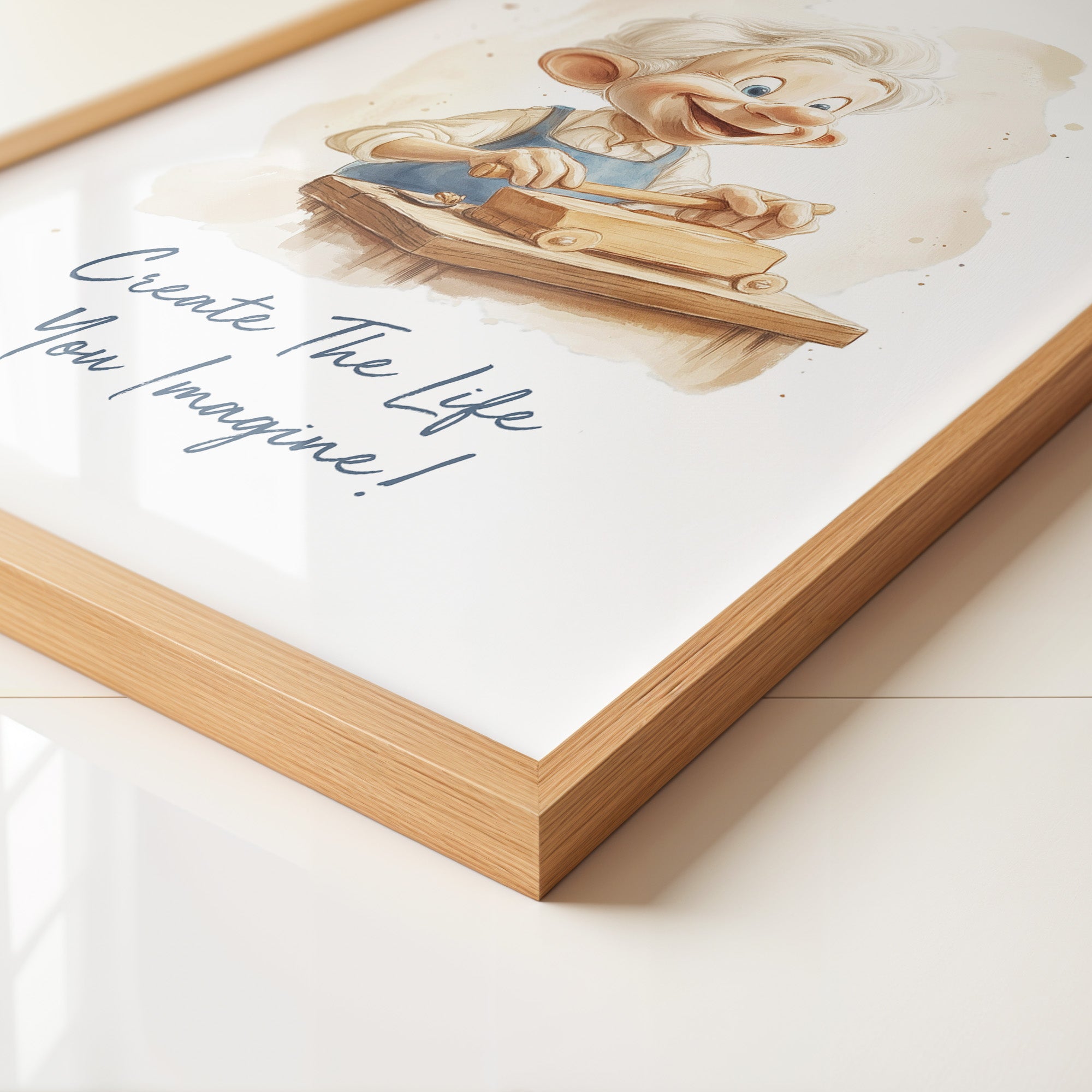 Holzauto Kind Kreativität Vintage