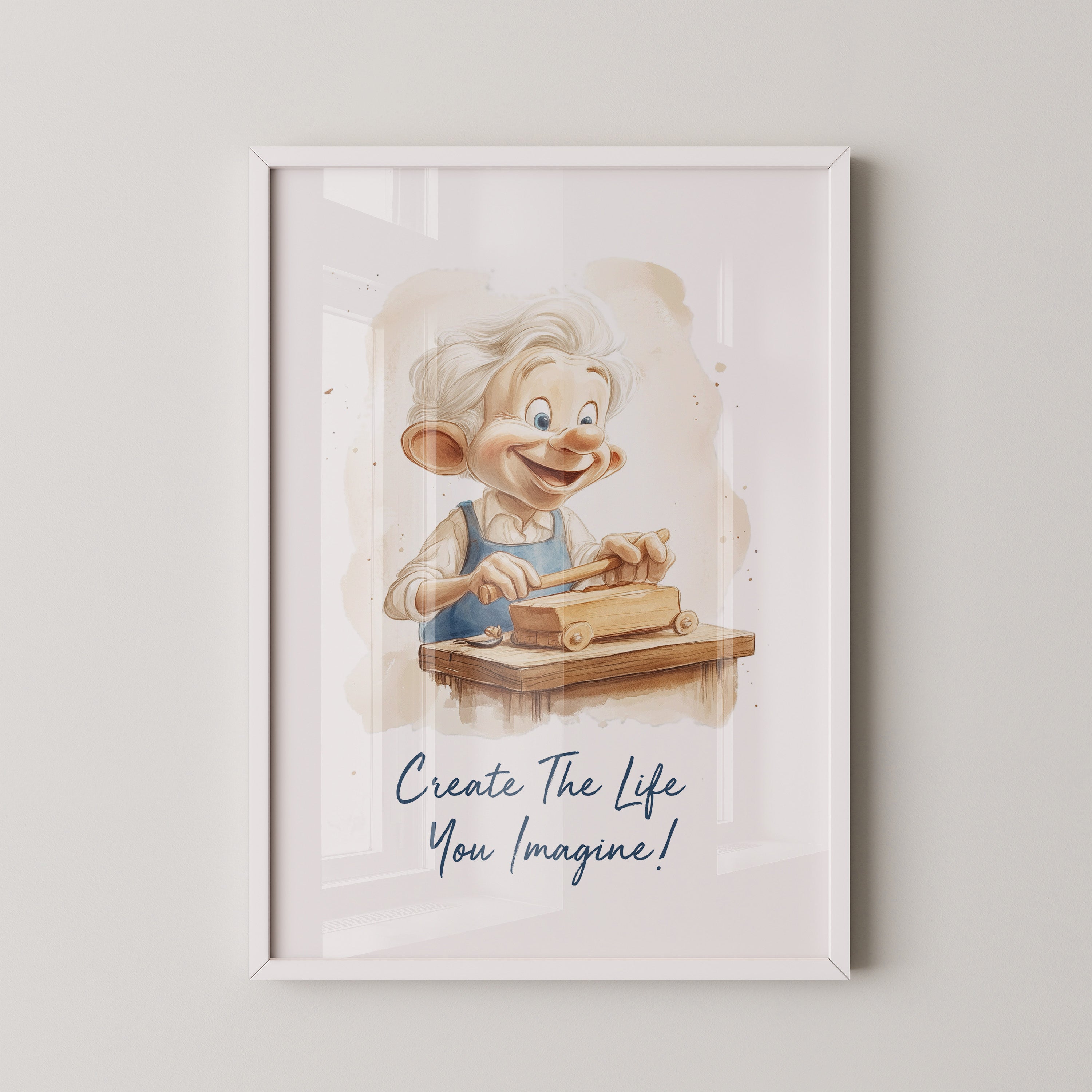 Holzauto Kind Kreativität Vintage