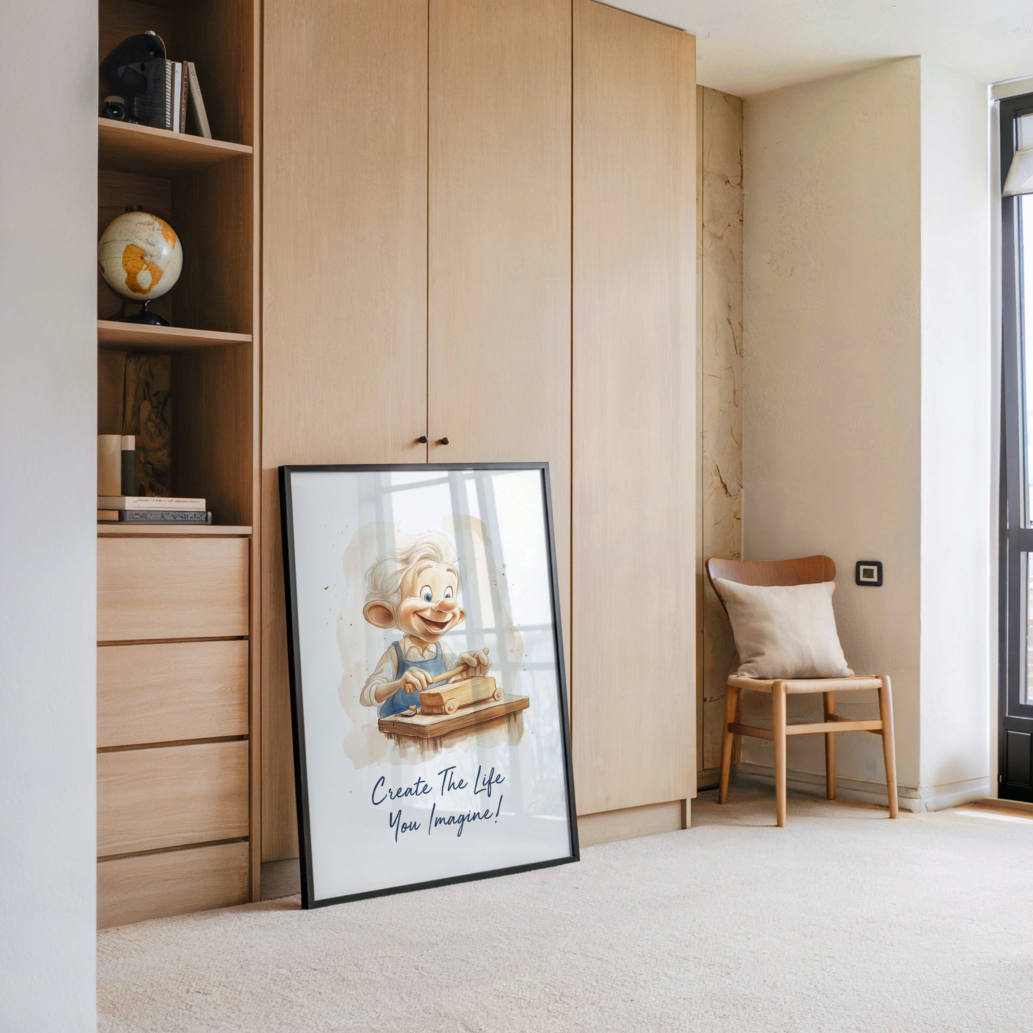 Holzauto Kind Kreativität Vintage