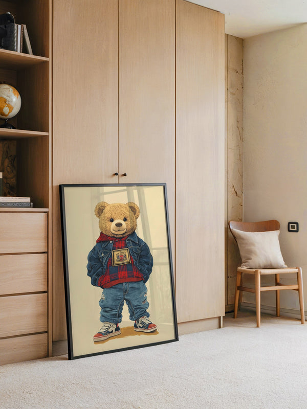 Teddybär Hipster Outfit