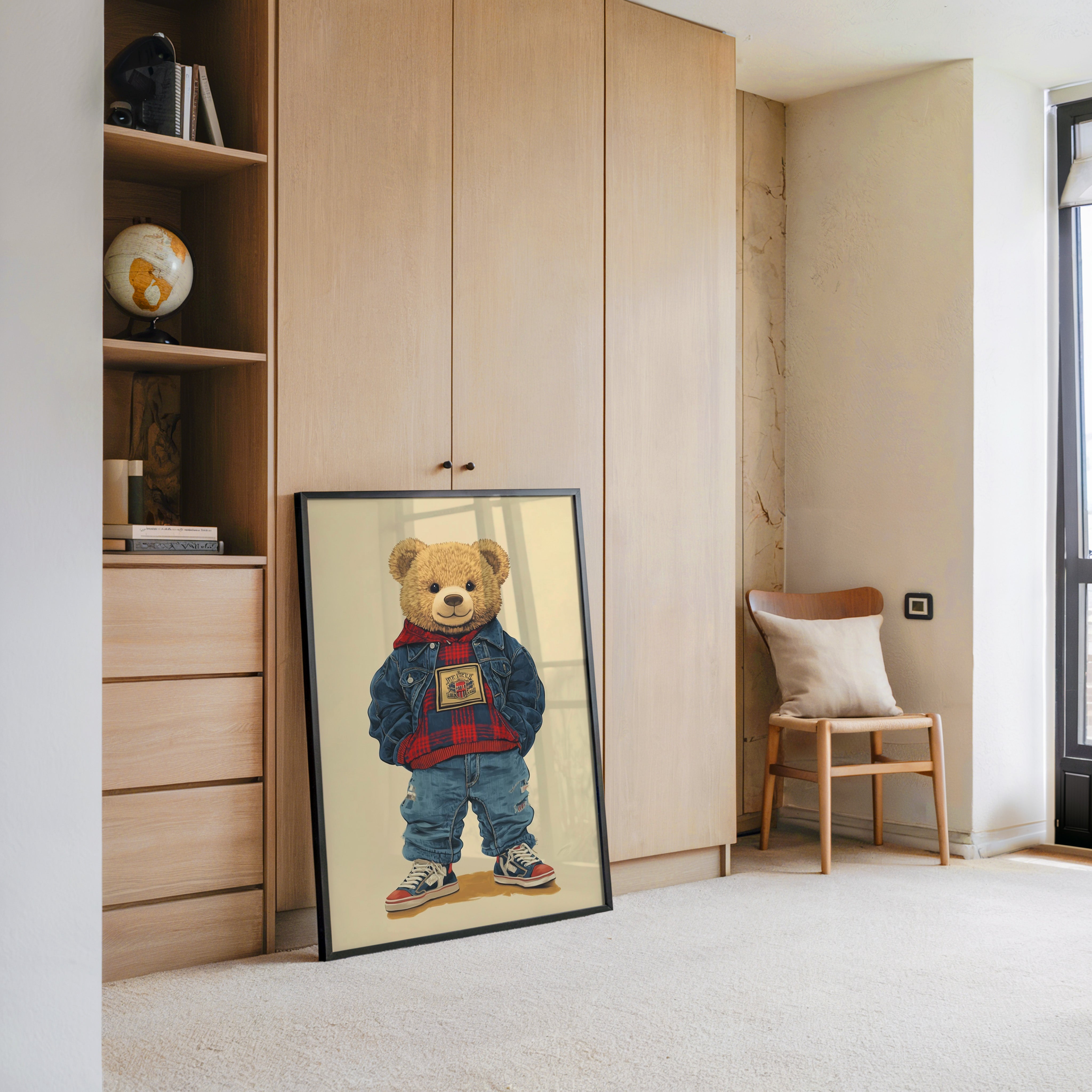 Teddybär Hipster Outfit