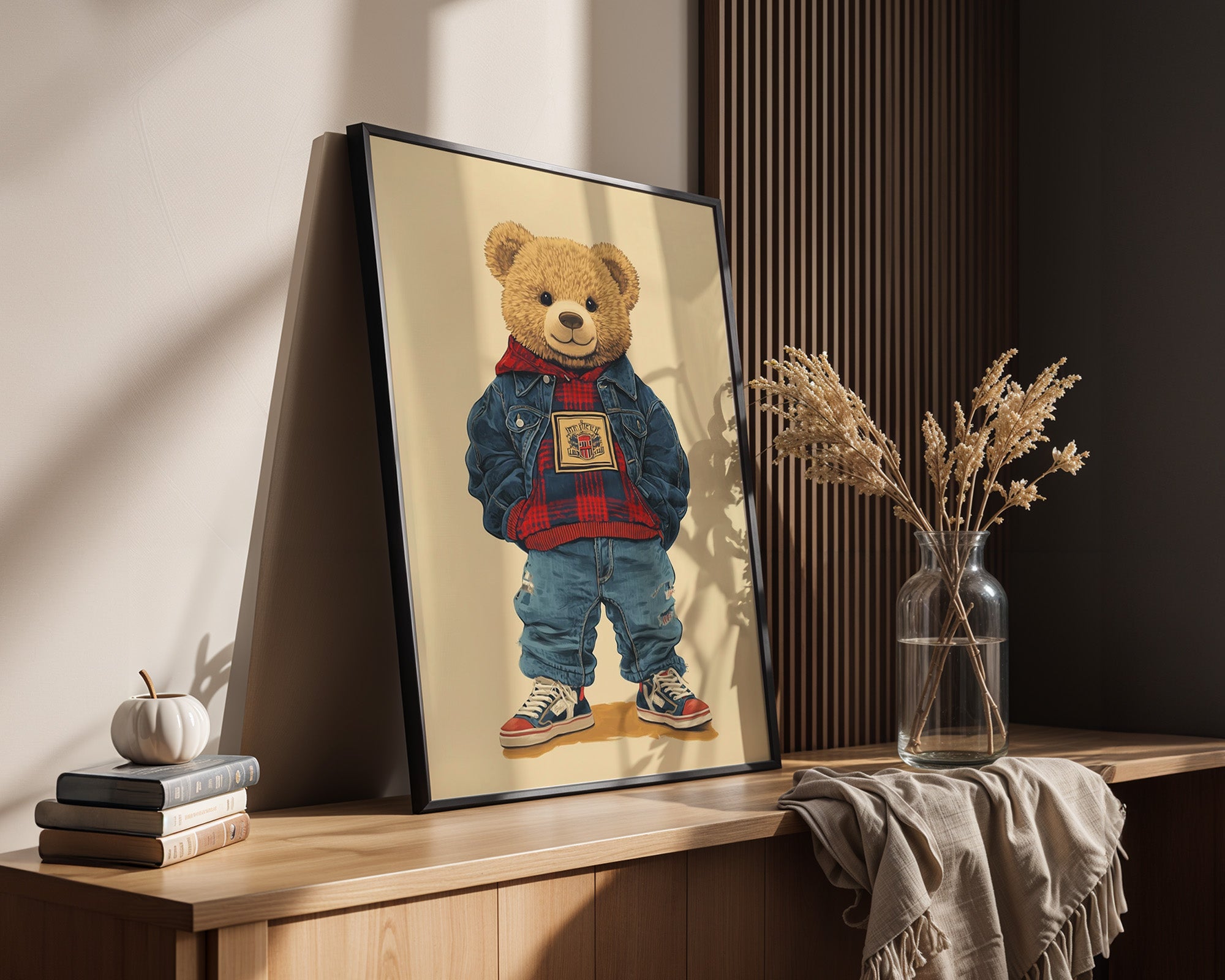 Teddybär Hipster Outfit