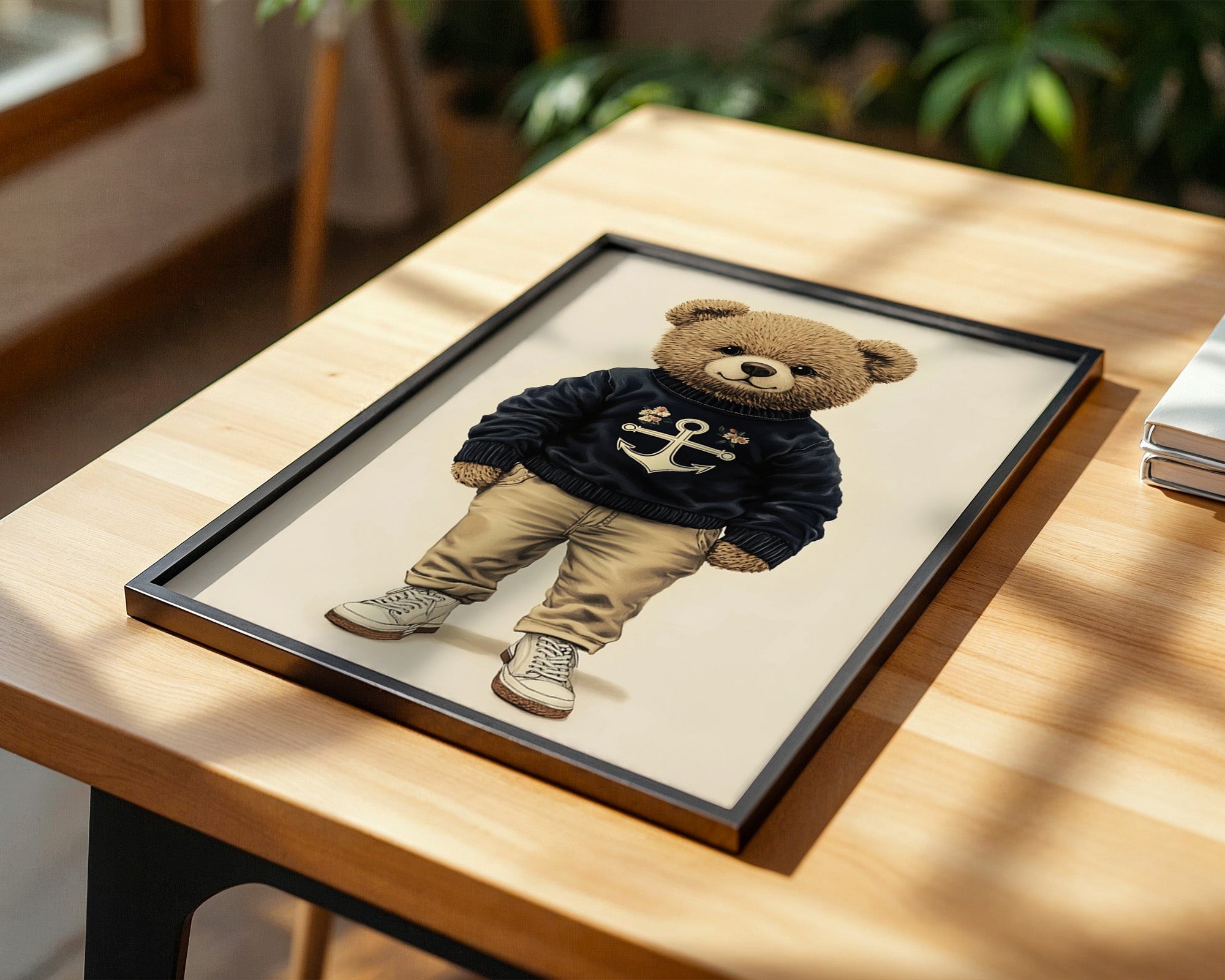 Teddybär Matrosenlook Vintage