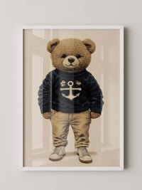 Teddybär Matrosenlook Vintage