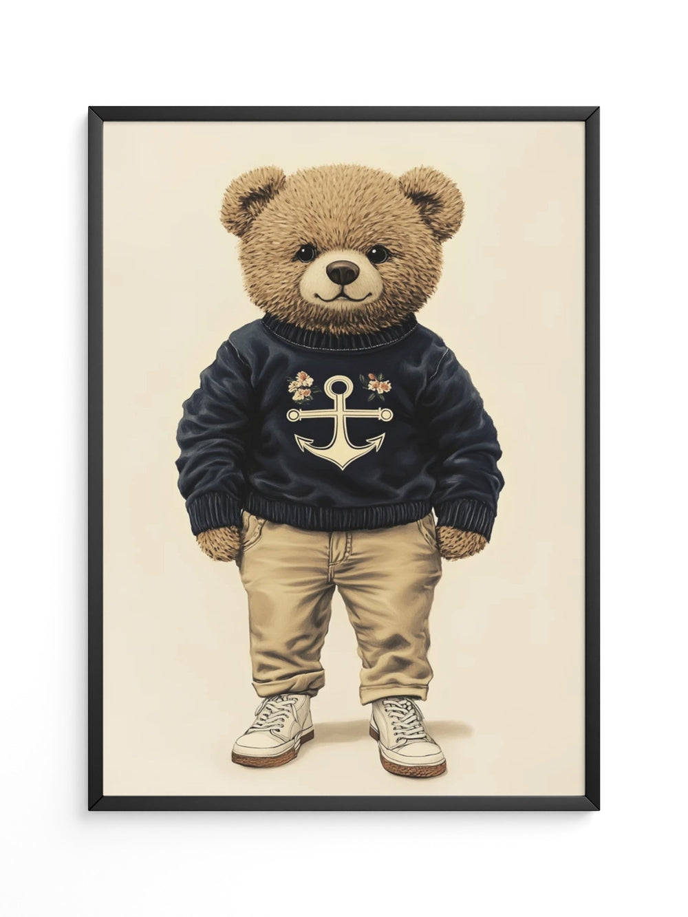 Teddybär Matrosenlook Vintage