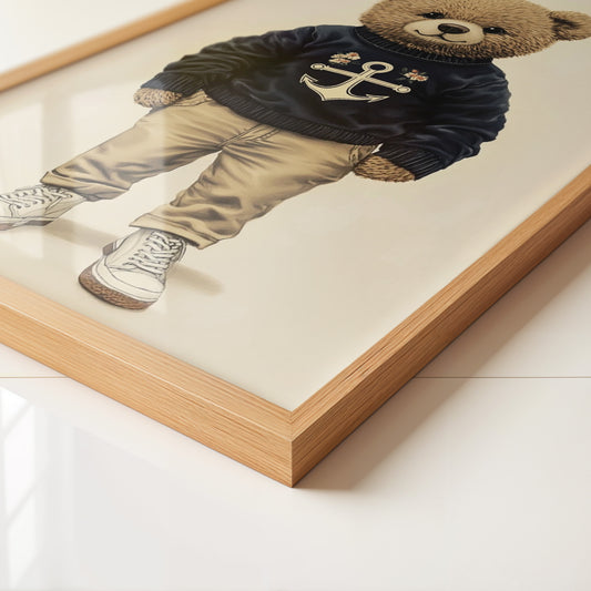 Teddybär Matrosenlook Vintage