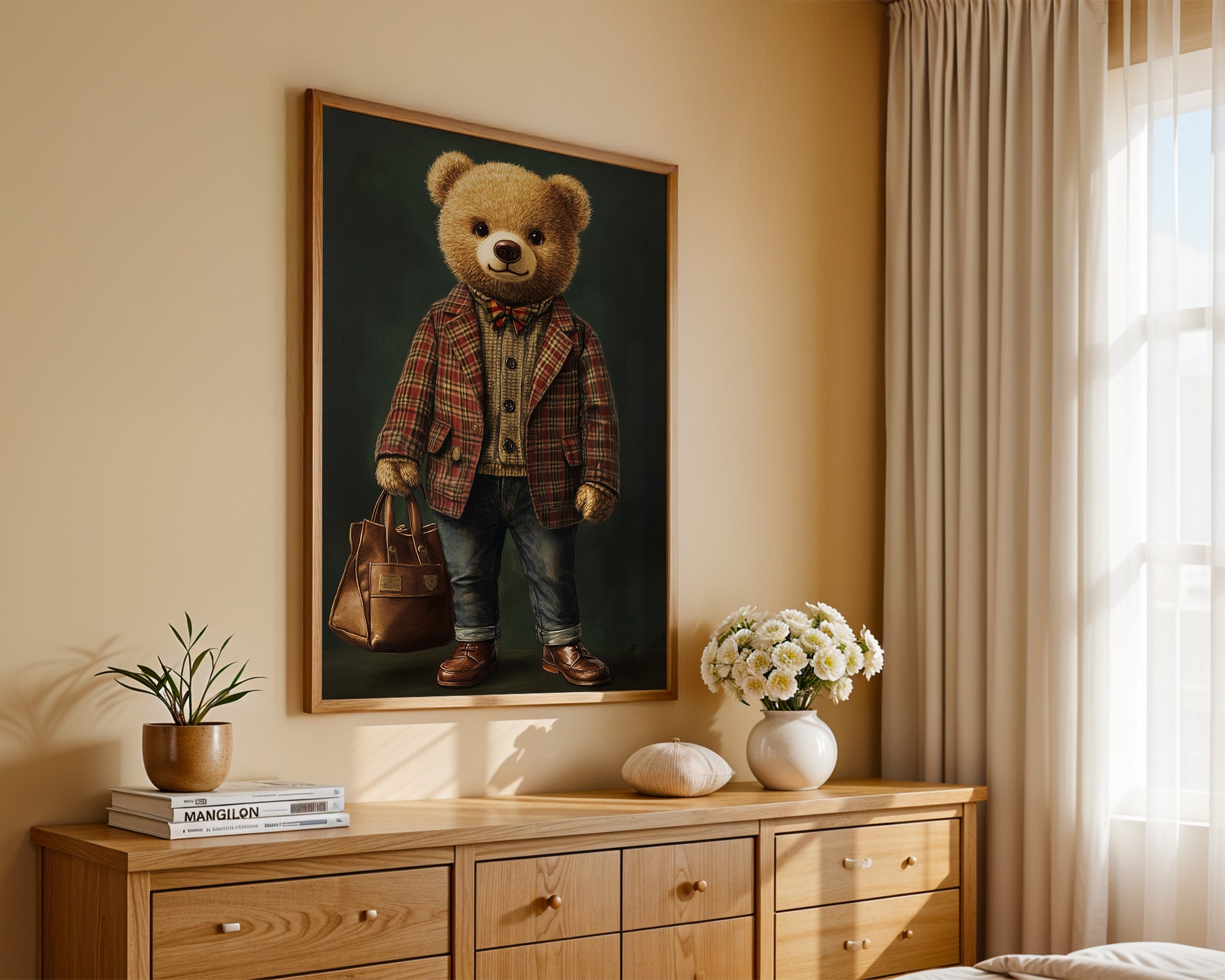 Teddybär Retro Mode