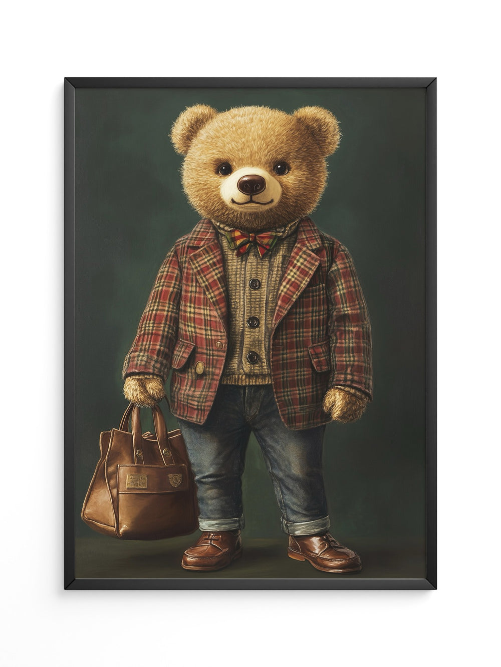 Teddybär Retro Mode