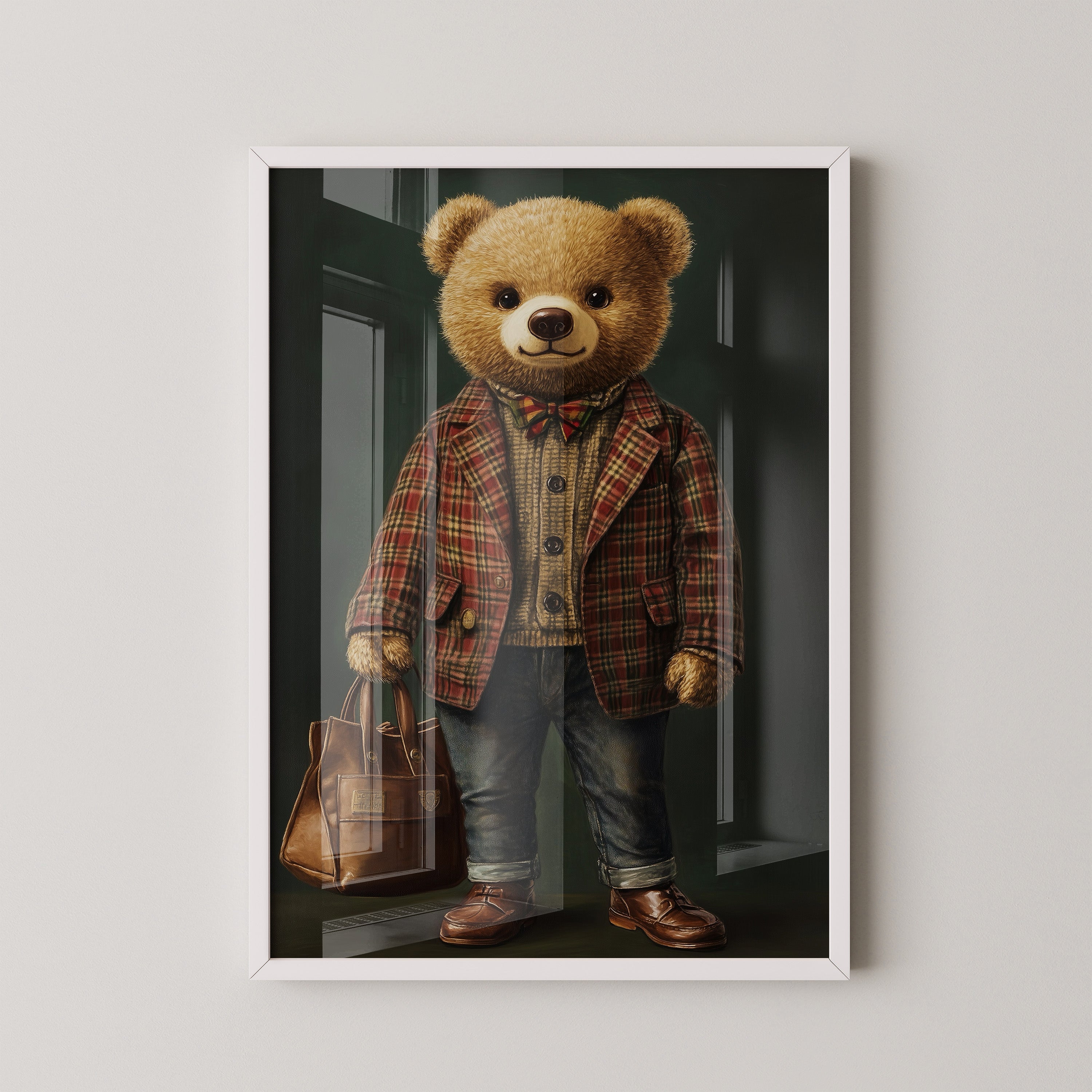 Teddybär Retro Mode